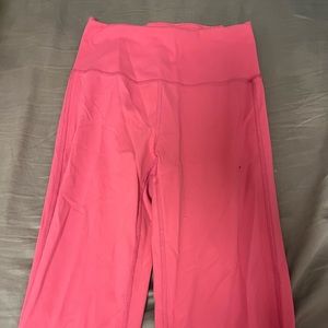 Hot Pink Flare Leggings